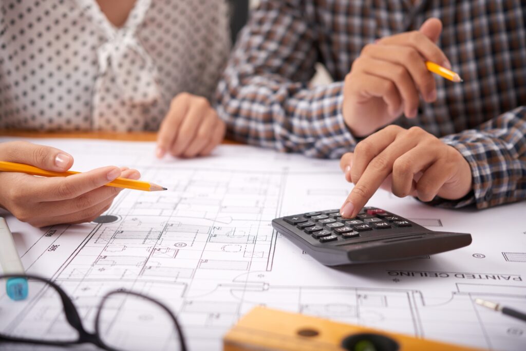 Discussing cost of construction