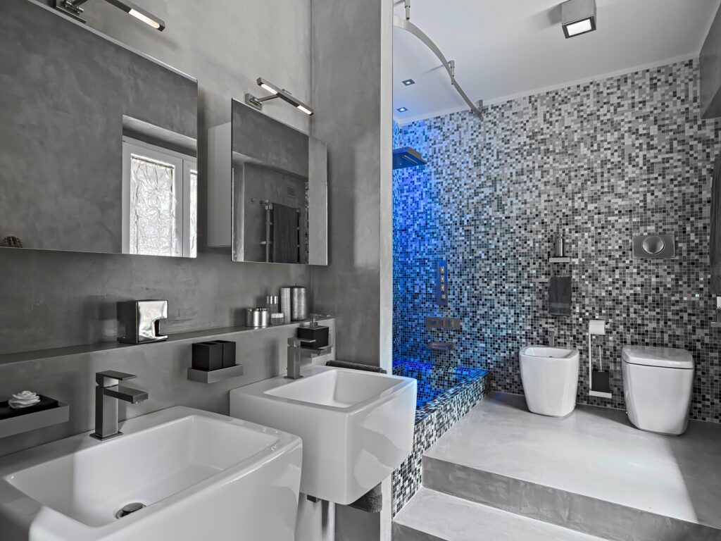 Interiors of the Modern Bathroom